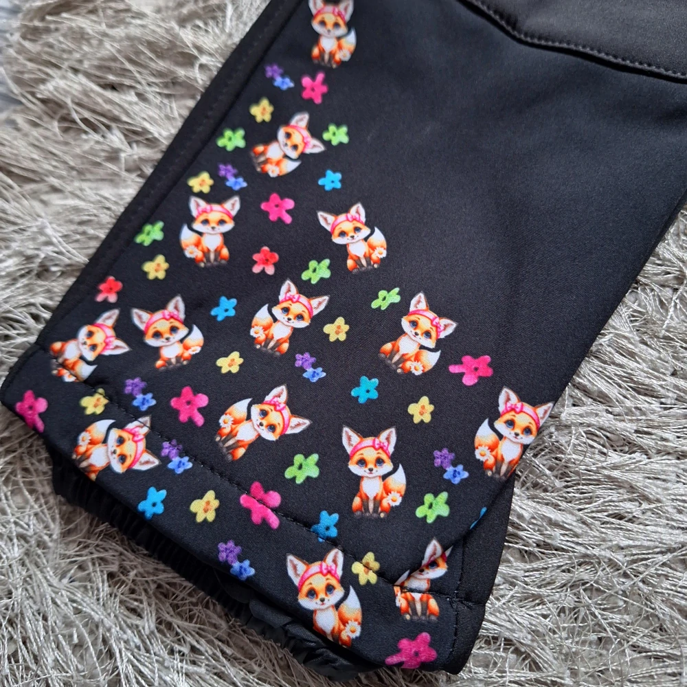 Dívčí softshellové kalhoty KUGO zateplené