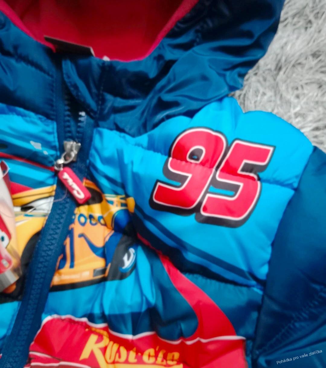 Chlapecká zimní bunda CARS (98-128)