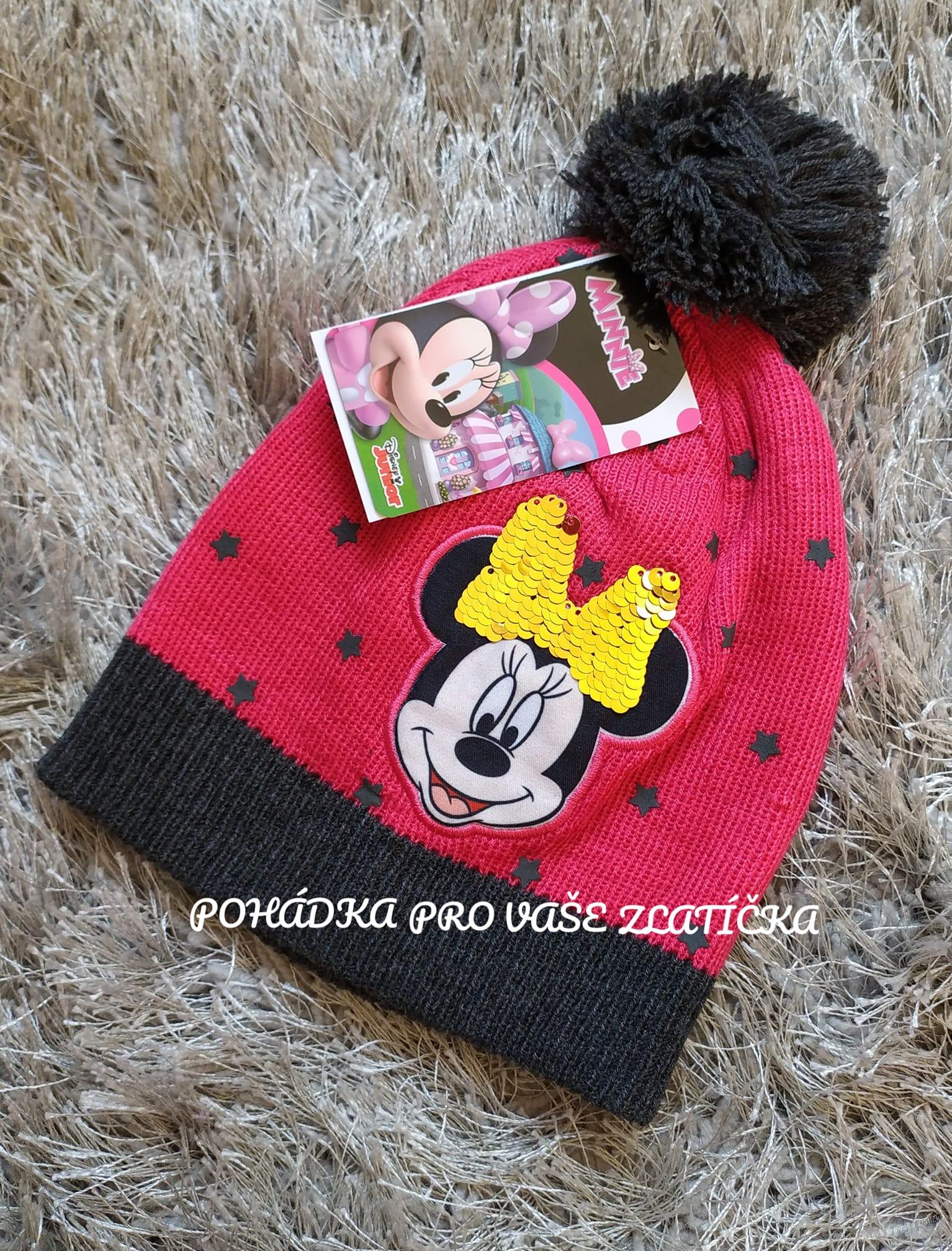 Dívčí zimní čepice MINNIE MOUSE