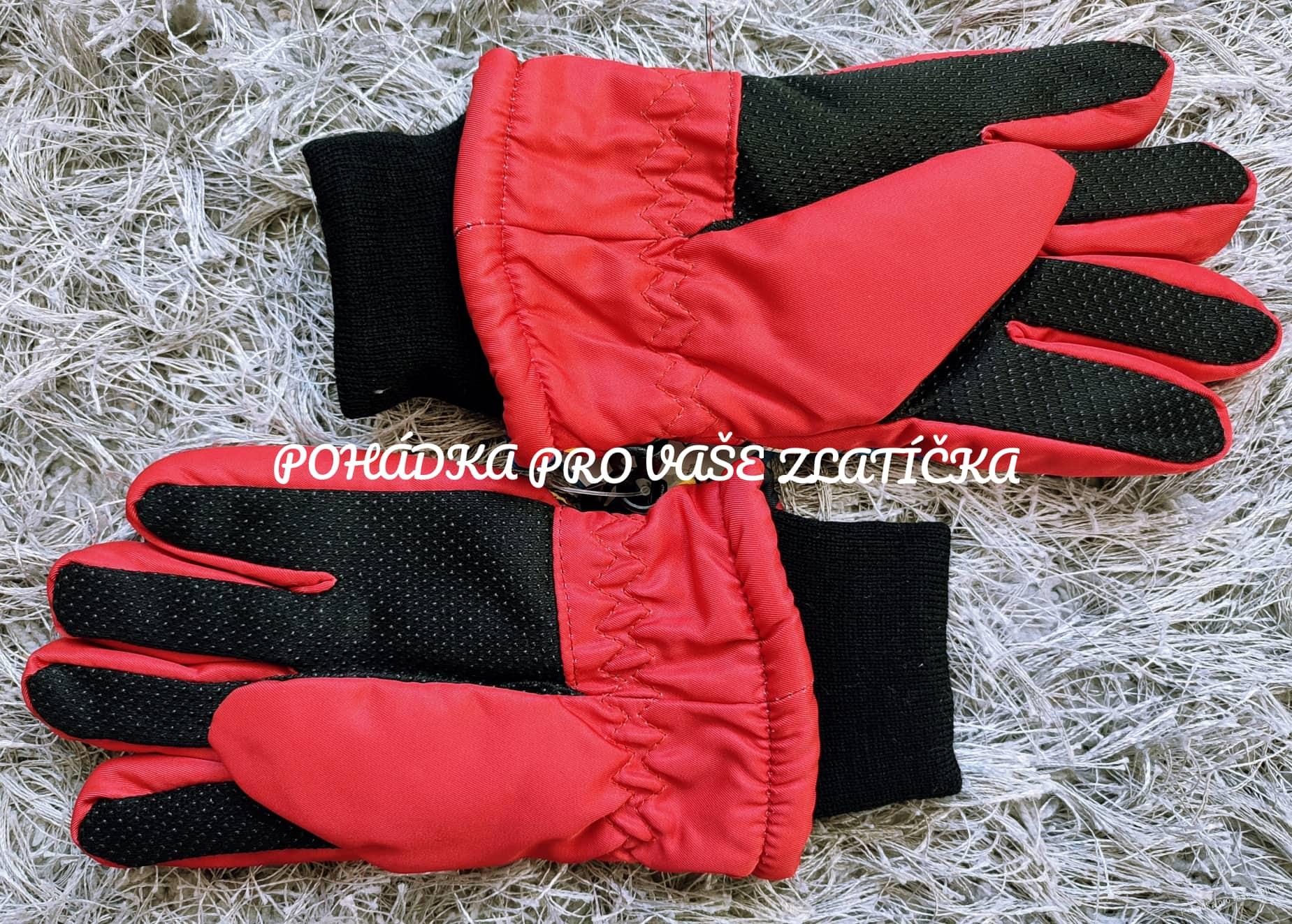 Zimní lyžařské rukavice POŽÁRNÍK SAM