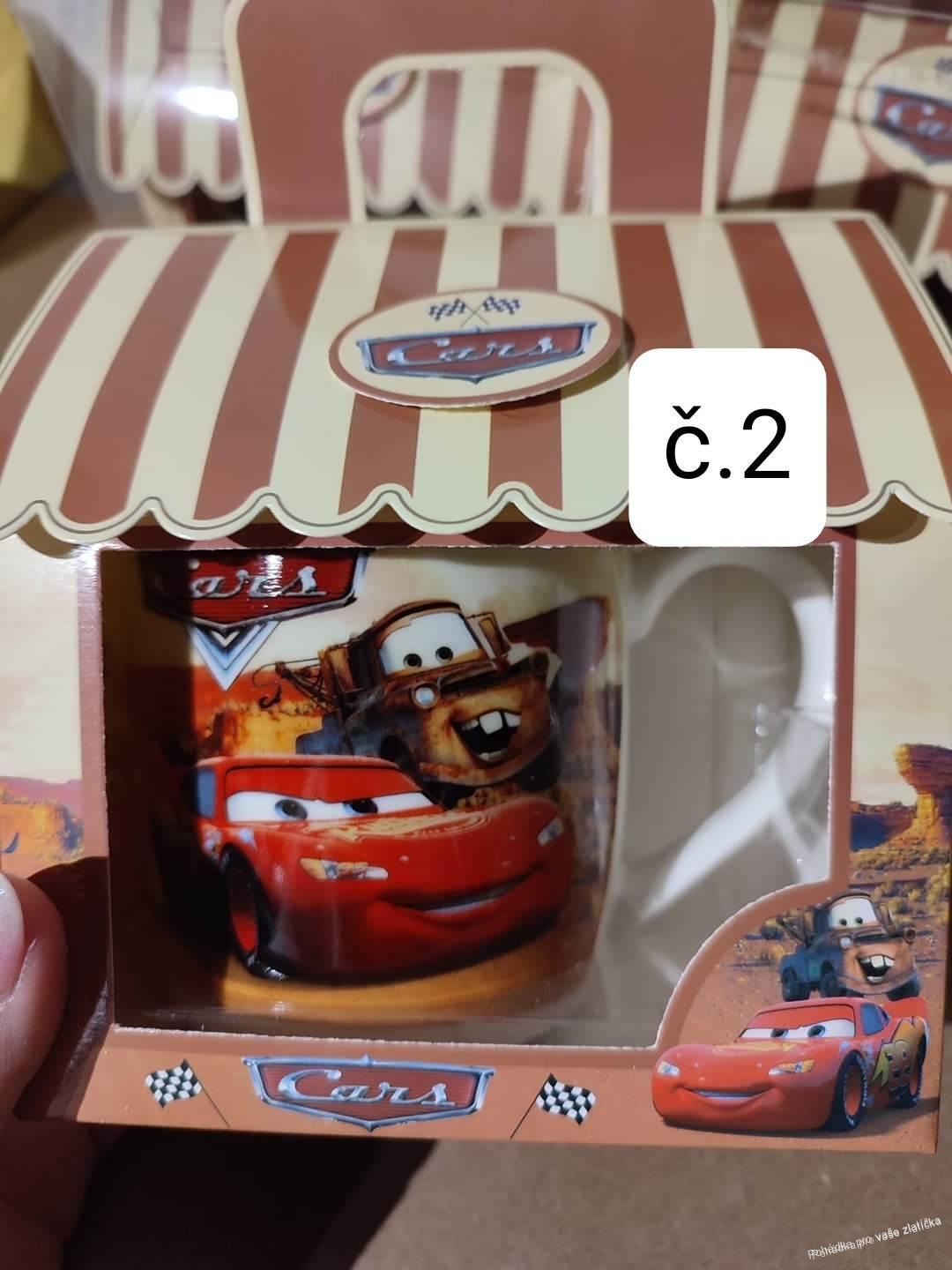 Porcelánový hrnek CARS