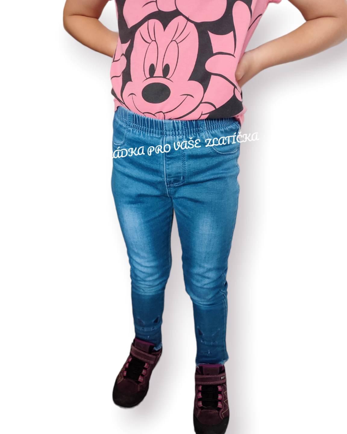 Dívčí riflové legíny KUGO