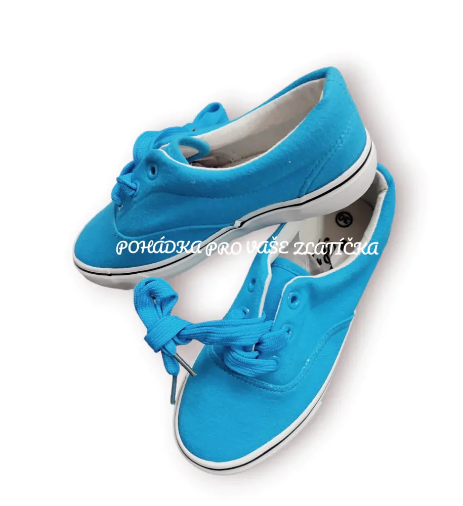 Dětské plátěné tenisky