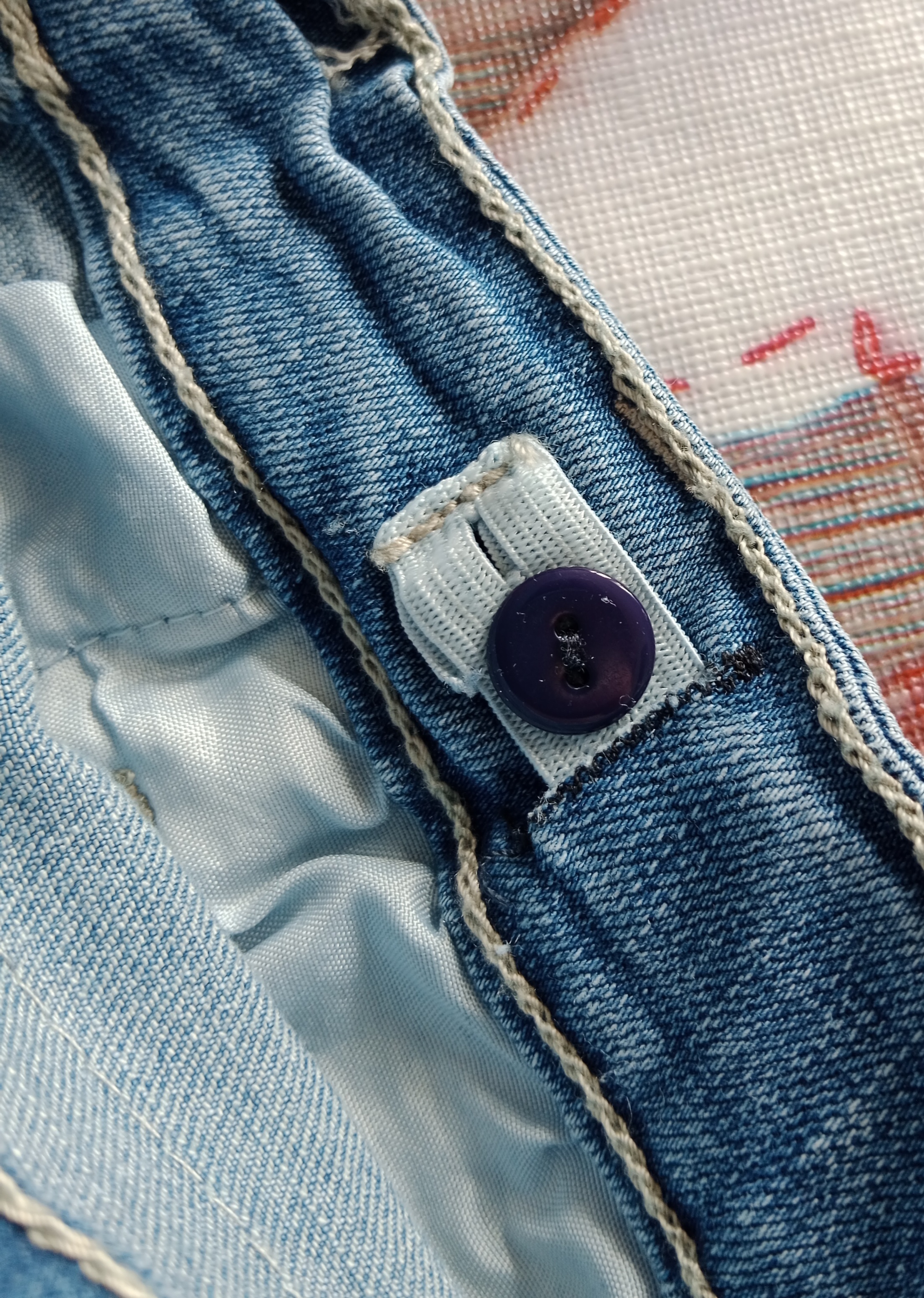 Dívčí strečové riflové šortky 