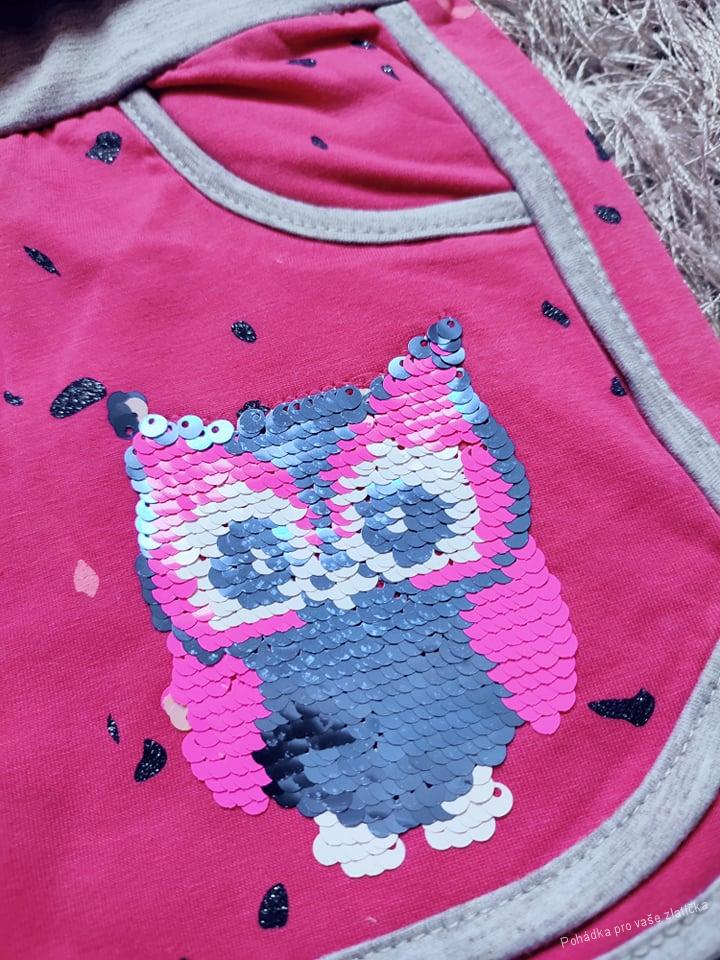 Dívčí kraťasy KUGO sova