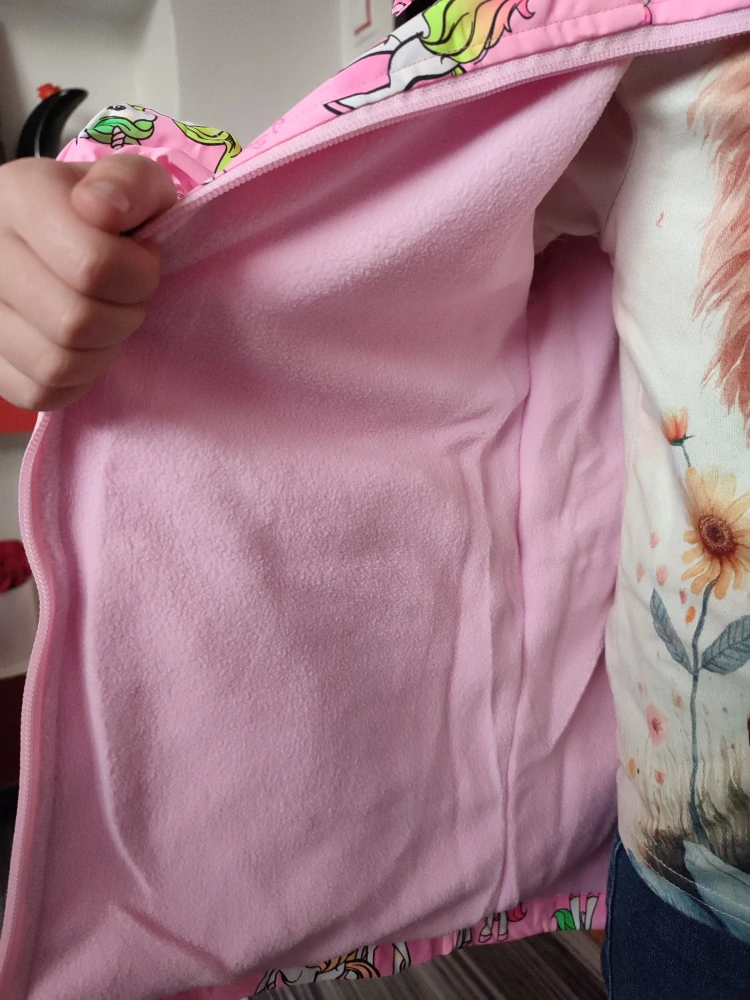 Dívčí přechodová bunda KUGO (134-164)