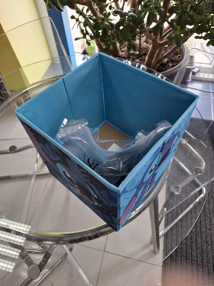 Skládací úložný box a taburet 2 v 1 Stitch