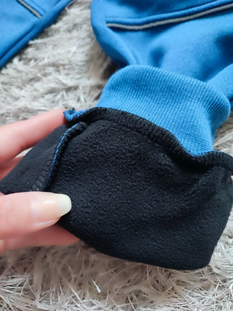 Dětské softshellové tepláky KUGO zateplené