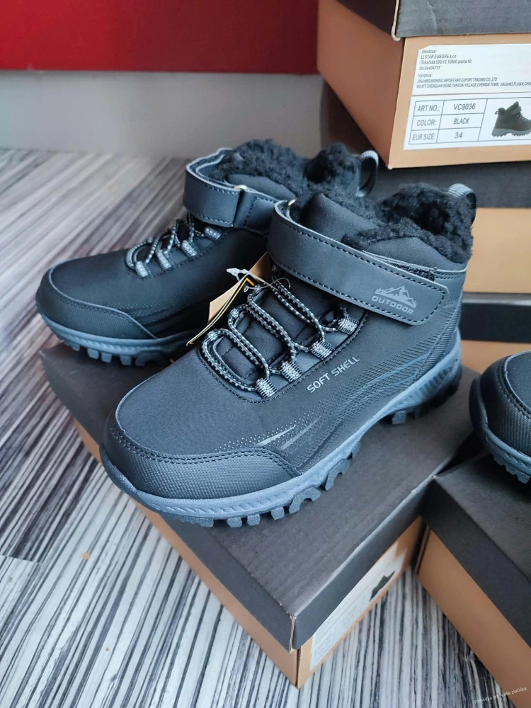 Dětské zimní softshellové boty