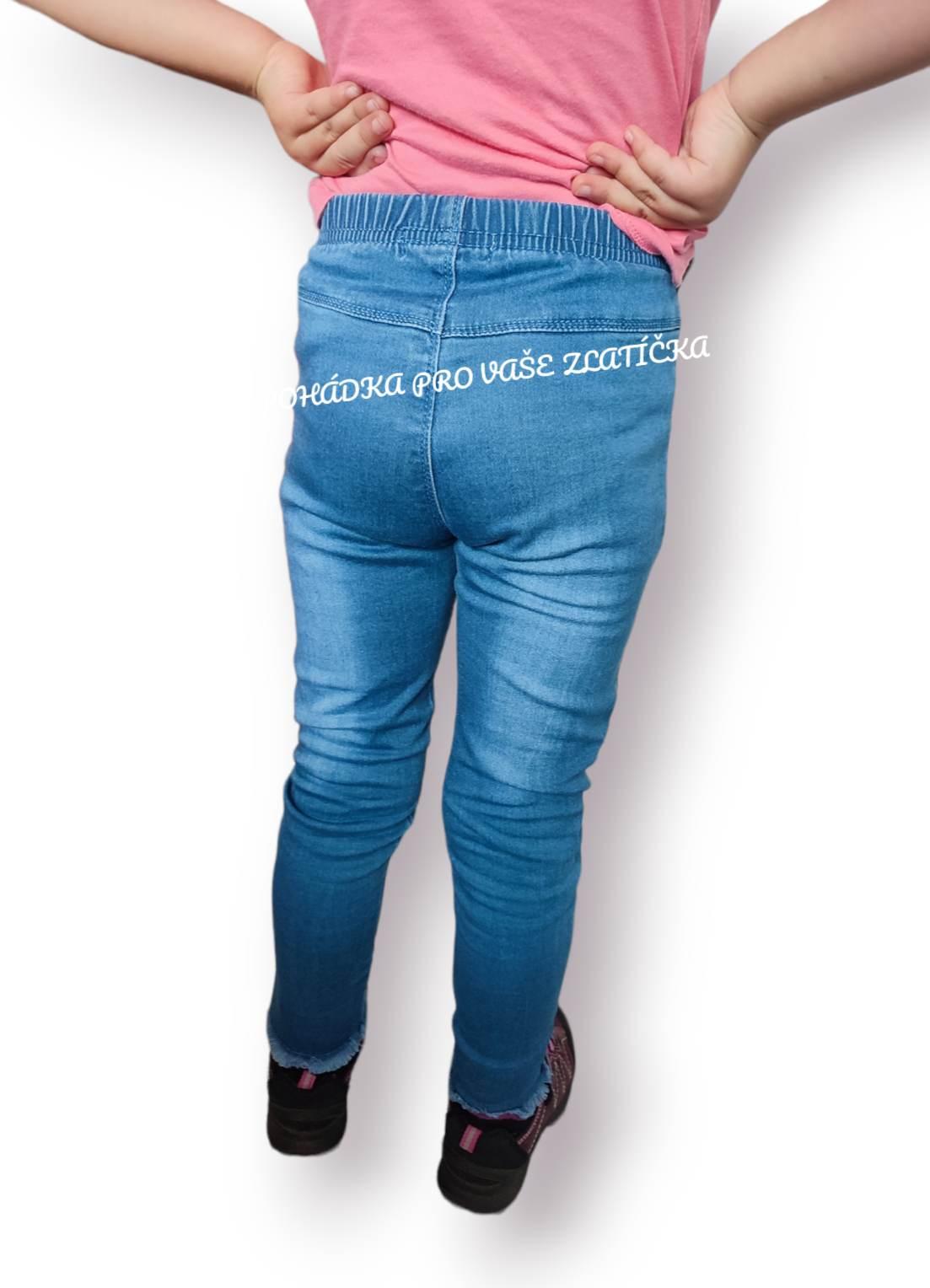 Dívčí riflové legíny KUGO