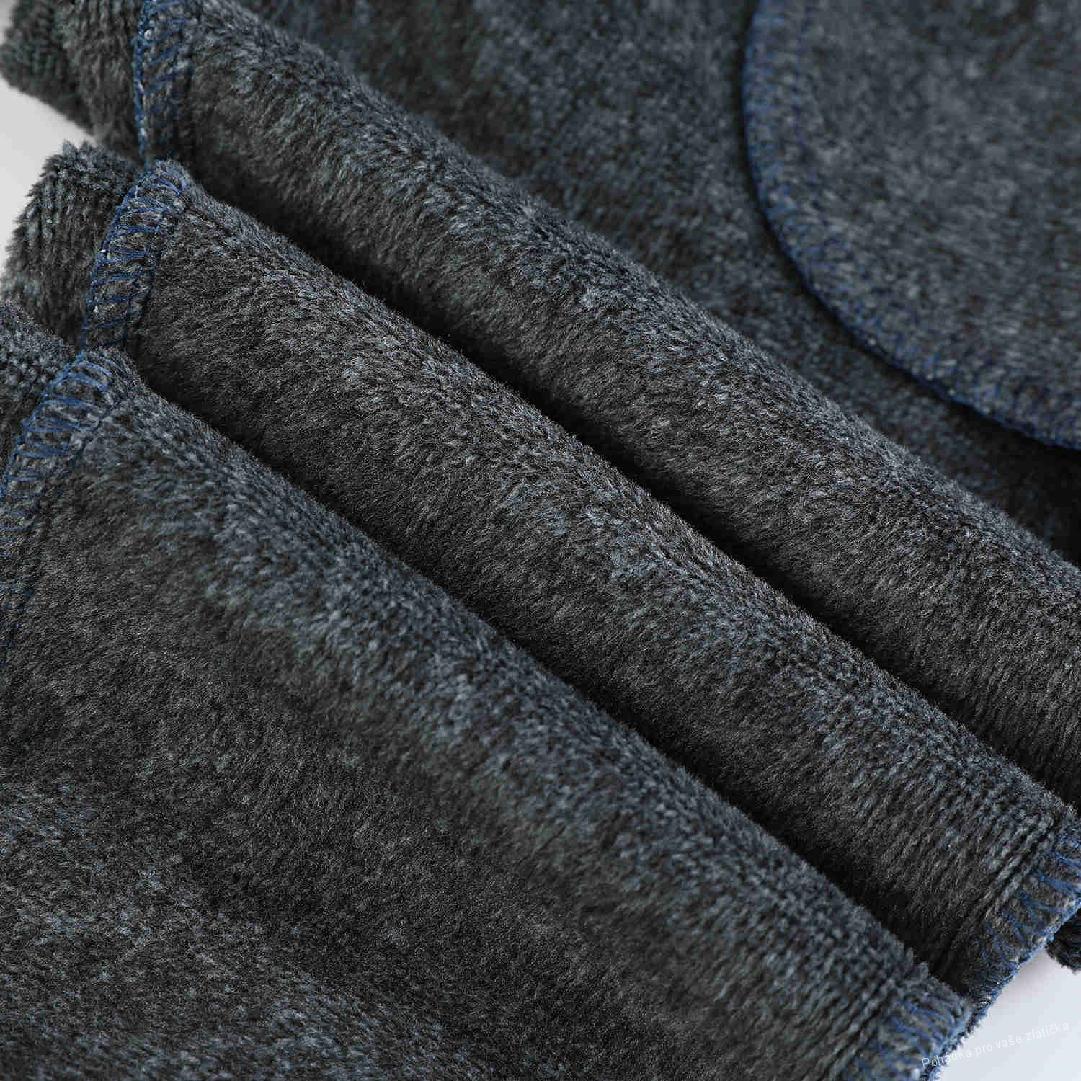 Chlapecké bavlněné kalhoty KUGO zateplené