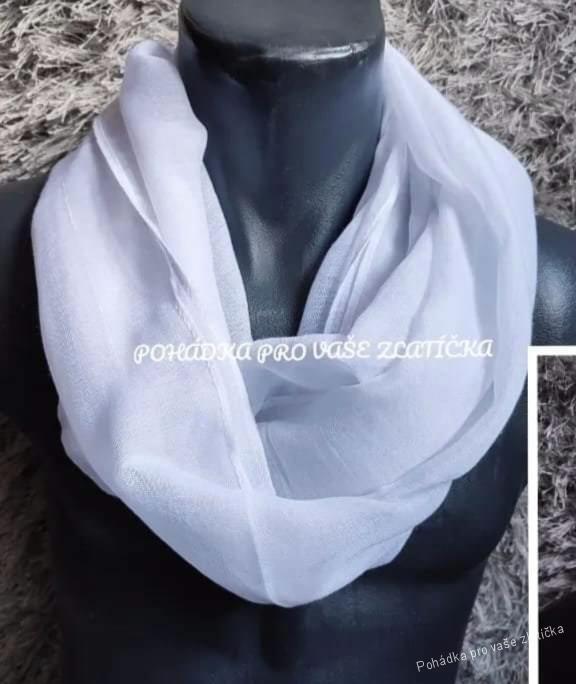 Dámský lehký šátek/ tunel mix barev