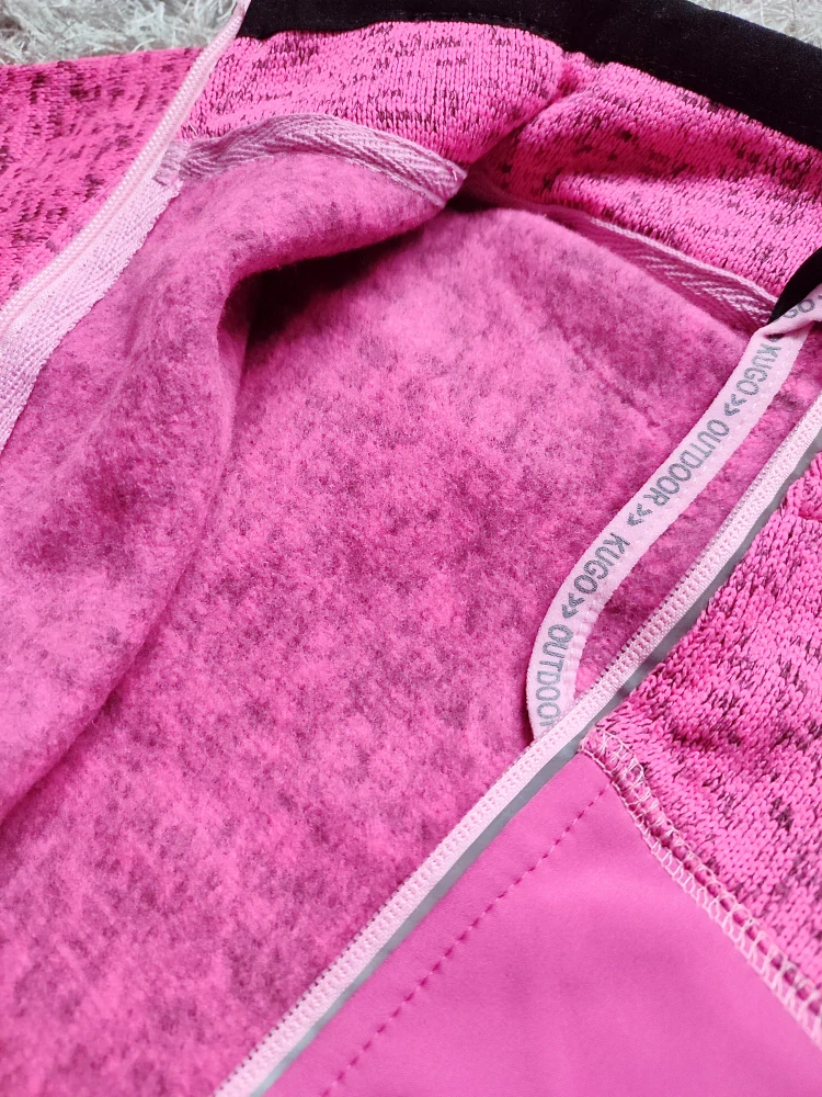 Dívčí outdoorová mikina KUGO zateplená (164)