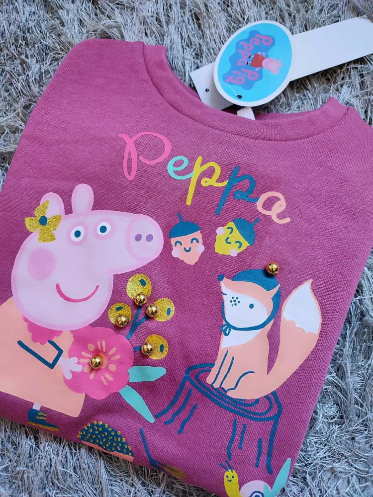 Dívčí zateplené šaty PEPPA PIG (98-116)