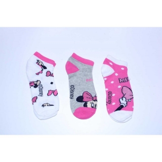 Dívčí kotníkové ponožky MINNIE MOUSE 3pack