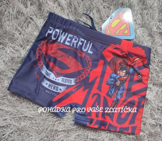 Chlapecké plavky SUPERMAN (116-140)