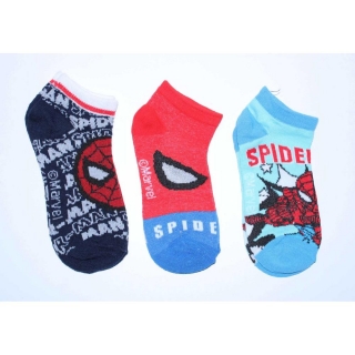 Chlapecké kotníkové ponožky SPIDERMAN 3pack