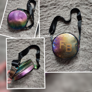Dámská crossbody kabelka duhová
