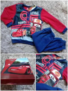 Chlapecké fleecové pyžamo CARS (98-128)