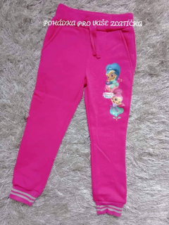 Dívčí tepláky SHIMMER&SHINE zateplené (92-110)