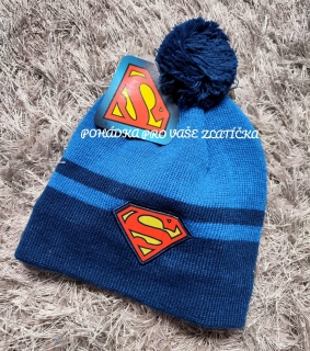 Chlapecká zimní čepice SUPERMAN