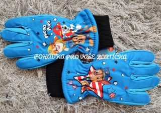 Zimní lyžařské rukavice PAW PATROL