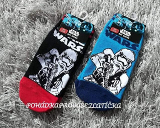 Chlapecké kotníkové ponožky STAR WARS 2pack