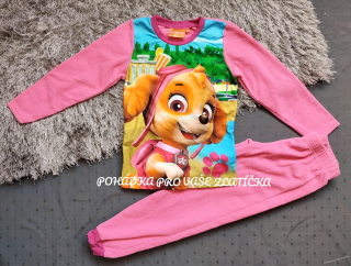 Dívčí fleecové pyžamo PAW PATROL (98-128)