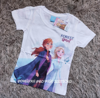 Dívčí triko FROZEN (104,110)