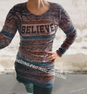 Dámská tunika/šaty Believe