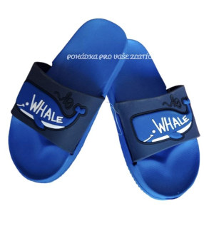 Chlapecké 3D pantofle Whale