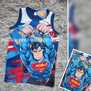 Chlapecké tílko SUPERMAN (128-152)