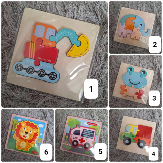 Dřevěné puzzle