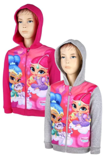 Dívčí mikina SHIMMER&SHINE zateplená (98-110)