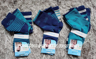 Chlapecké ponožky auta PESAIL 3pack MIX BAREV