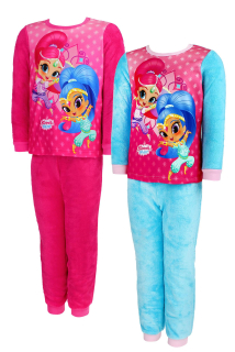 Dívčí fleecové pyžamo SHIMMER&SHINE (110)