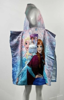 Dívčí bavlněné pončo FROZEN