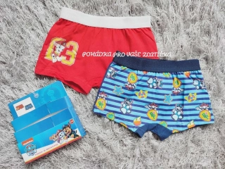 Chlapecké boxerky PAW PATROL 2pack (92-128)