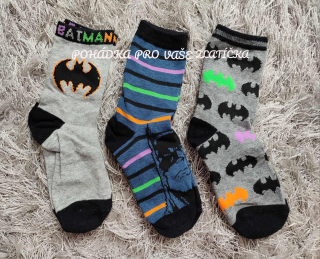 Chlapecké ponožky BATMAN 3pack