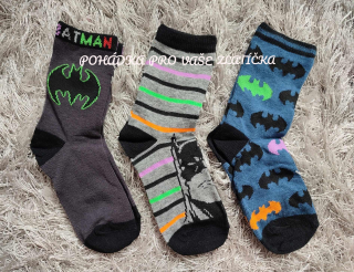 Chlapecké ponožky BATMAN 3pack