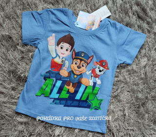 Chlapecké triko PAW PATROL (98-128)