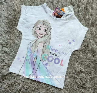 Dívčí triko FROZEN (104,110)