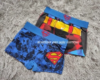 Chlapecké boxerky SUPERMAN 2pack (104-140)