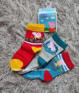 Dětské ponožky PEPPA PIG 3pack (23-34)