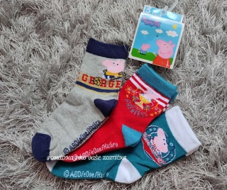 Dětské ponožky PEPPA PIG 3pack (23-34)