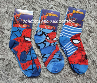 Chlapecké ponožky SPIDERMAN 3pack