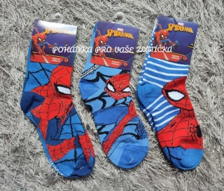 Chlapecké ponožky SPIDERMAN 3pack (23/26)