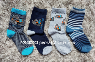 Chlapecké ponožky 4pack