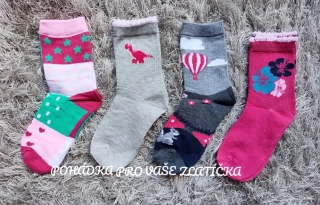 Dívčí ponožky 4pack