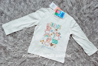 Dívčí triko Peppa Pig (98-116)